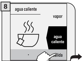 SAECO TALEA TOUCH - SUMINISTRO DE AGUA CALIENTE - 9