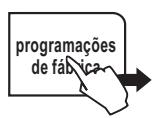SAECO TALEA TOUCH - PROGRAMAÇÖES DE FÁBrica - 1