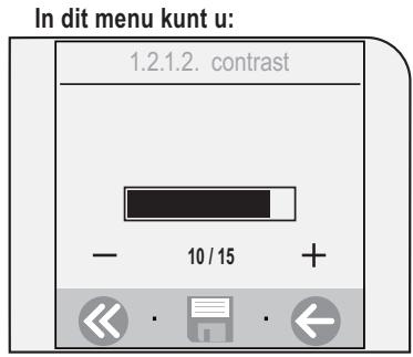 SAECO TALEA TOUCH - MENU «CONTRAST» - 3