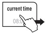 SAECO TALEA TOUCH - Current time - 1