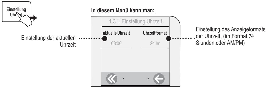 SAECO TALEA TOUCH - EINSTELLUNGEN UHRZEIT - 1