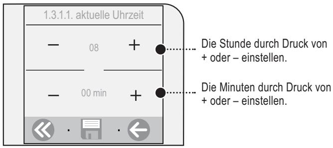 SAECO TALEA TOUCH - Aktuelle Uhrzeit - 2