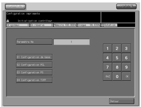 KONICA MINOLTA BIZHUB PRO 1050 1050E - Procedez à la configuration de base. - 1