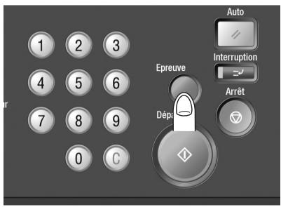 KONICA MINOLTA BIZHUB PRO 1050 1050E - Vérifier la sélection des fonctions à l'aide d'une épreuve - 1