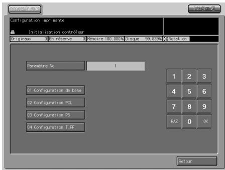 KONICA MINOLTA BIZHUB PRO 1050 1050E - Procedez à la configuration de base. - 8
