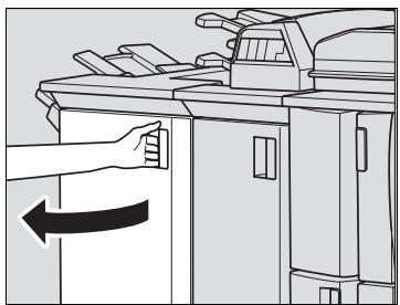 KONICA MINOLTA BIZHUB PRO 1050 1050E - Insertion d'une nouvelle cartouche d'agrafes dans l'Unité de finition FS-503 - 2