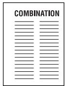 KONICA MINOLTA BIZHUB PRO 1050 1050E - Implanter plusieurs pages sur une feuille (Combinaison) - 1