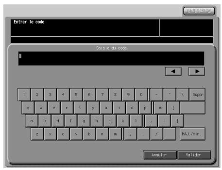 KONICA MINOLTA BIZHUB PRO 1050 1050E - Appuyez sur [03 Identificat. utiliseur]. - 6