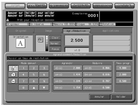 KONICA MINOLTA BIZHUB PRO 1050 1050E - Mode Manuel (proportionnel) - 1