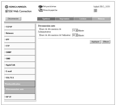 KONICA MINOLTA BIZHUB PRO 1050 1050E - Supprimer un certificat - 5