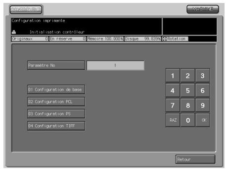 KONICA MINOLTA BIZHUB PRO 1050 1050E - Procedez à la configuration de base. - 6