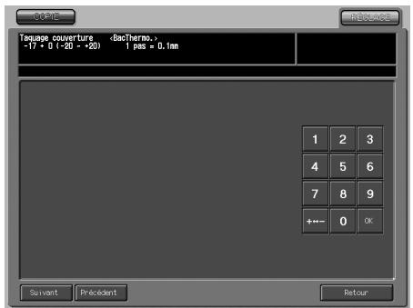 KONICA MINOLTA BIZHUB PRO 1050 1050E - Posit. taquage couv sur plateau haut/bas - 3