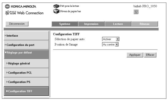 KONICA MINOLTA BIZHUB PRO 1050 1050E - ConfigurationTIFF - 1