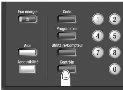 KONICA MINOLTA BIZHUB PRO 1050 1050E - Vérifier la sélection des fonctions avant copie (Mode Contrôle) - 1