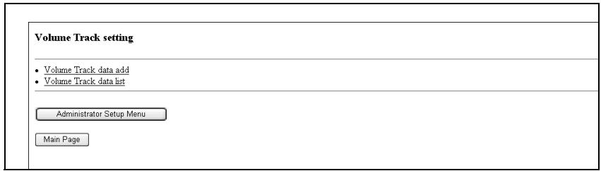 KONICA MINOLTA BIZHUB PRO 1050 1050E - Cliquesur[VolumeTrackdata list]. - 1