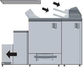 KONICA MINOLTA BIZHUB PRO 1050 1050E - Utilisation du Bac d'insertion sur l'Unité de piage FD-501 - 7
