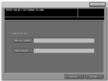 KONICA MINOLTA BIZHUB PRO 1050 1050E - Modification du code d'accès par l'utilisateur - 3