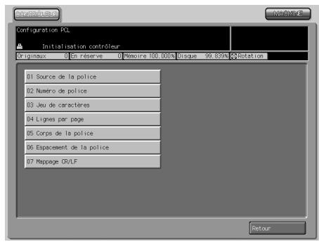 KONICA MINOLTA BIZHUB PRO 1050 1050E - Procedez à la configuration de base. - 5