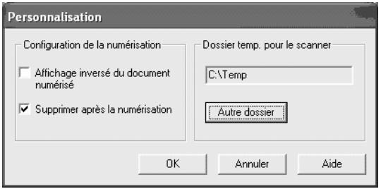KONICA MINOLTA BIZHUB PRO 1050 NETWORK SCANNER - Personnalisation - 1