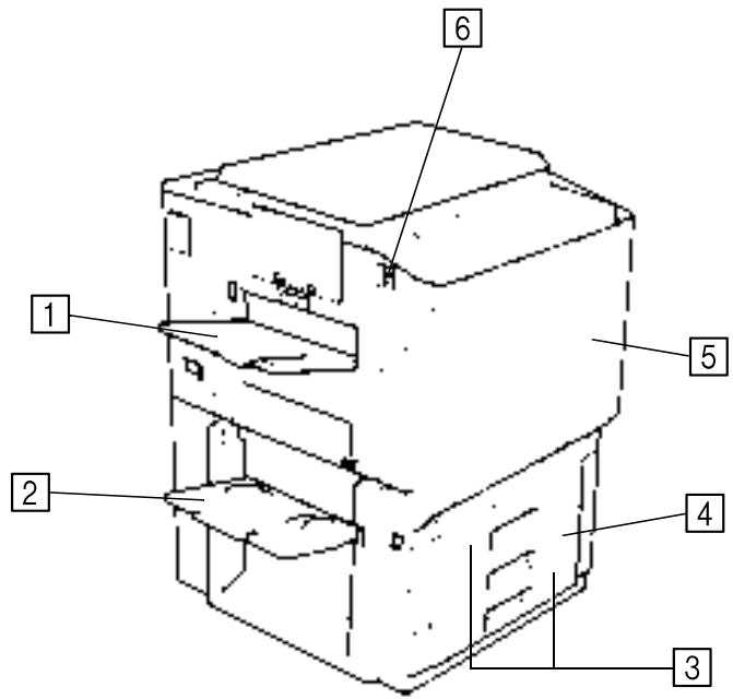 KONICA MINOLTA CF911PE - Exterieur de l'imprimante - 1