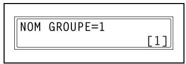 KONICA MINOLTA DI1611FAX - Pour programmer un groupe de nombres de fax - 3