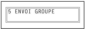 KONICA MINOLTA DI1611FAX - Pour activer l'émission groupée - 1