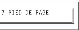KONICA MINOLTA DI1611FAX - Spécification du réglage “PIED DE PAGE” - 1