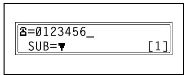 KONICA MINOLTA DI1611FAX - Faxer par saisie directe du numero fax sur le clavier numérique - 1