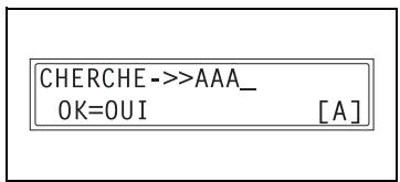 KONICA MINOLTA DI1611FAX - Pour effectuer une recherche dans le repertoire - 2