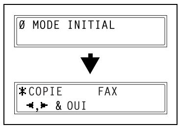 KONICA MINOLTA DI1611FAX - Spécification du réglage “MODE INITIAL” - 1