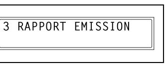 KONICA MINOLTA DI1611FAX - Spécifier le réglage “RAPPORT EMISSION” - 1