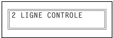 KONICA MINOLTA DI1611FAX - Spécification du réglage "LIGNE CONTROLLE" - 2