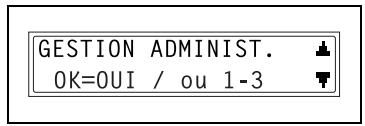 KONICA MINOLTA DI1611FAX - Pour définiir la fonction "TELECOMMANDE" - 1