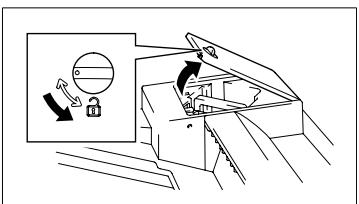 KONICA MINOLTA DI620 - Enlever le serrage papier dans l'agrafeuse - 4
