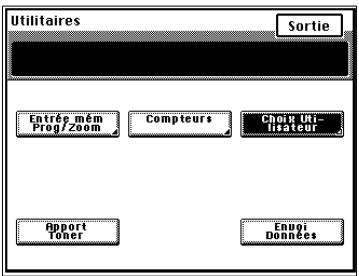 KONICA MINOLTA DI620 - Programmations Choix Utilisateur - 2