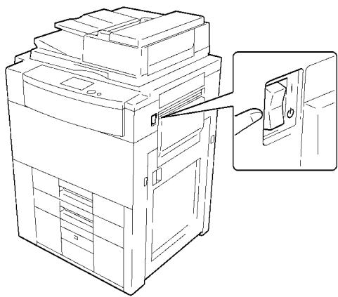 KONICA MINOLTA DI620 - Mise en route et Arrêt - 1