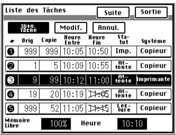 KONICA MINOLTA DI620 - Visu Tâches - 1