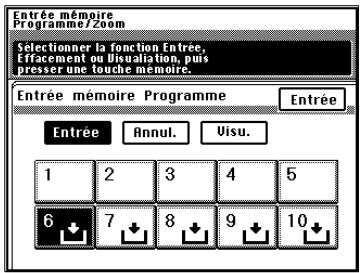 KONICA MINOLTA DI620 - Mémorisation d'un travail - 5
