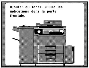 KONICA MINOLTA DI620 - Lorsque le message "Rajouter du toner" apparaît - 2