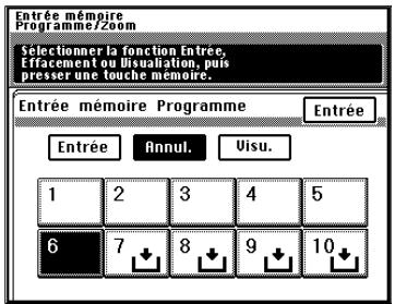 KONICA MINOLTA DI620 - Effacement d'un programme - 4