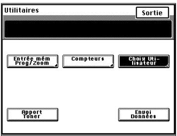 KONICA MINOLTA DI620 - Effacement compteur pour chaque département - 2