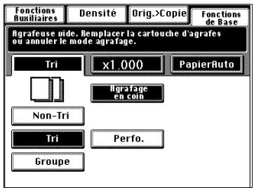 KONICA MINOLTA DI620 - Lorsque le message "La cartouche d'agrafes est vide" apparaît - 2