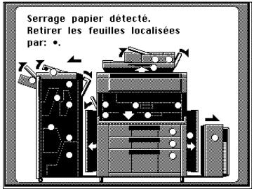 KONICA MINOLTA DI620 - "Serrage papier détecté" - 1