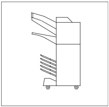 KONICA MINOLTA DI620 - Module de Finition à Casiers FN-502 (option) - 1