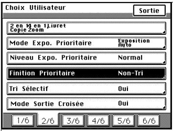 KONICA MINOLTA DI620 - Programmations Choix Utilisateur - 4