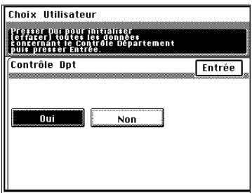 KONICA MINOLTA DI620 - Sélectionner la fonction Contrôle Département - 8
