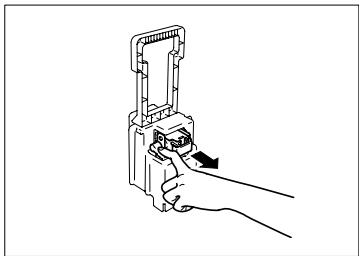 KONICA MINOLTA DI620 - Enlever le serrage papier dans l'agrafeuse - 6