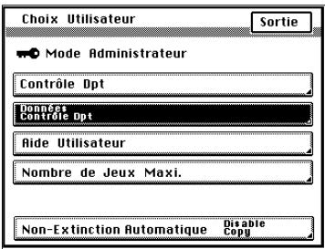 KONICA MINOLTA DI620 - Sélection d'un crédit copies pour chaque département - 6