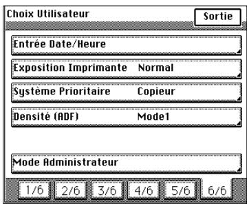 KONICA MINOLTA DI620 - Effacement compteur pour chaque département - 4