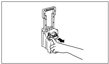 KONICA MINOLTA DI620 - Remplacer la cartouche d'agrafes - 14
